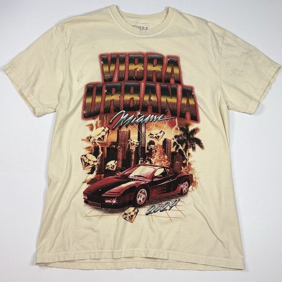 2024 Vibra Urbana Festival Orlando‎ T-Shirt Men’s Size L Music Latin Concert - Picture 1 of 9
